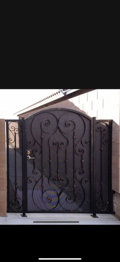 Custom gates,iron works