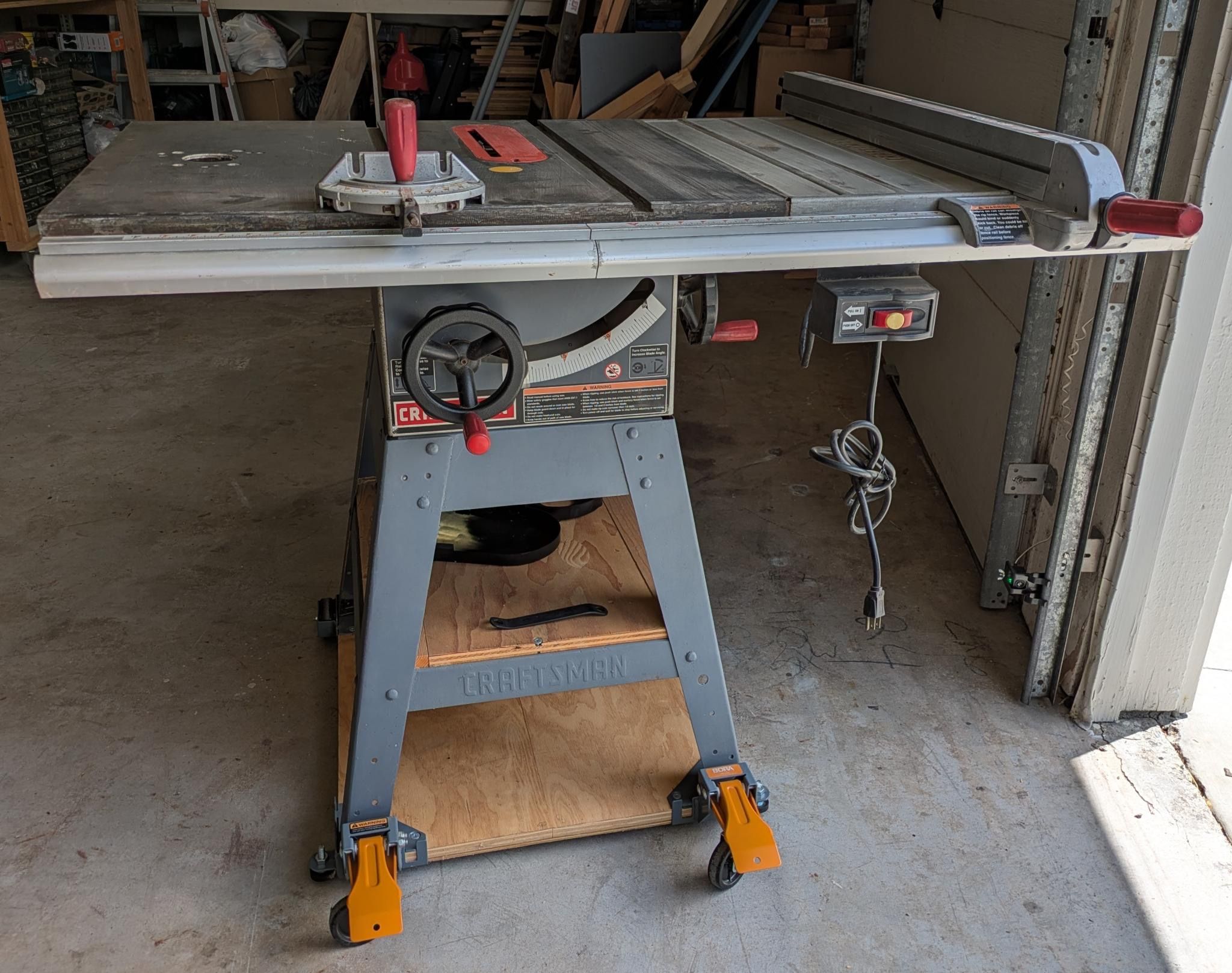 Craftsman Table Saw 