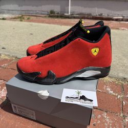 Jordan Retro 14 Ferrari 9, 9.5, 10.5, 11.5