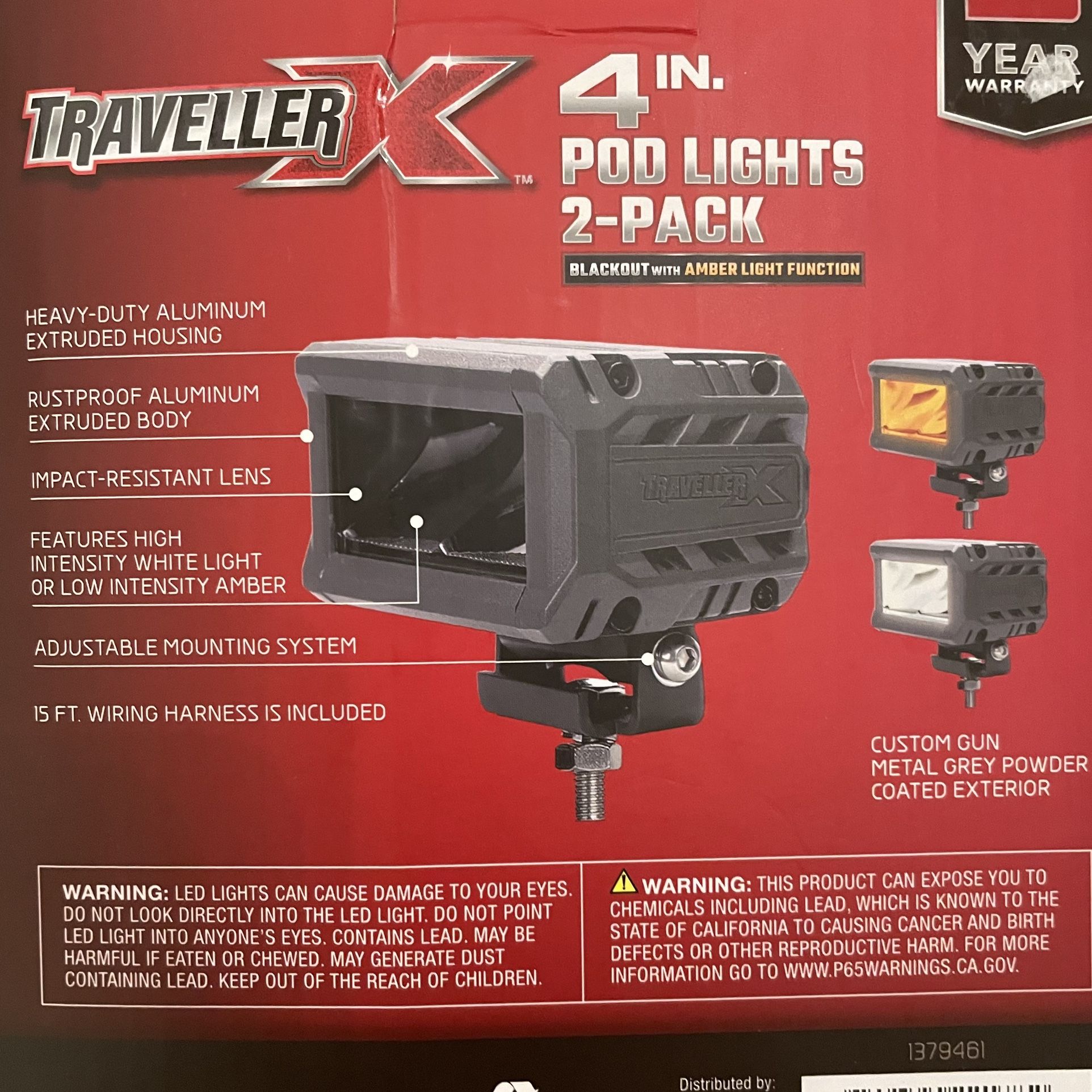 LED 4 Inch Lights 2 Ock