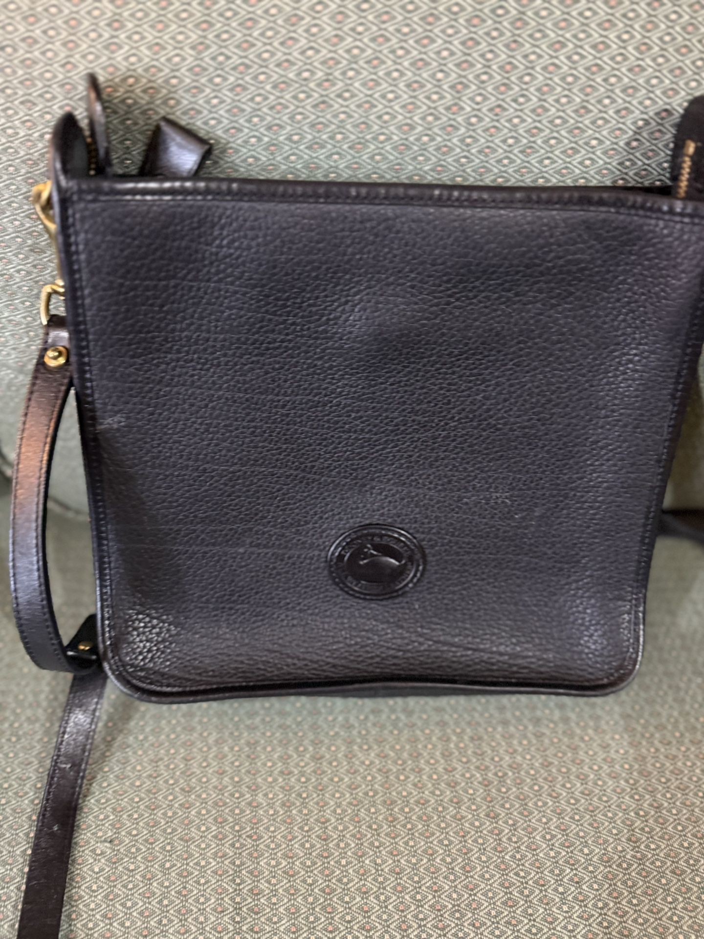 Doney & Burke Black Leather Handbag