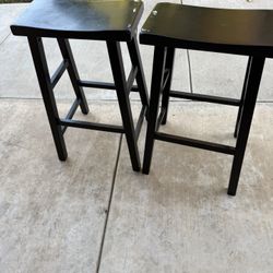  2 Barstools 29 Inches De Altura  Rústicos 