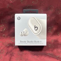 Beats Studio Buds Plus + Wireless Bluetooth Earbuds White