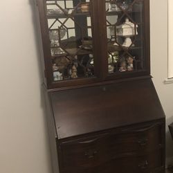 Antique secretary desk