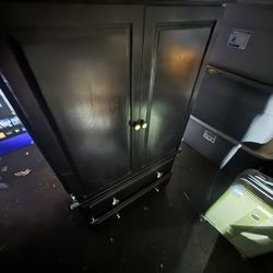 Black Dresser /Armoire