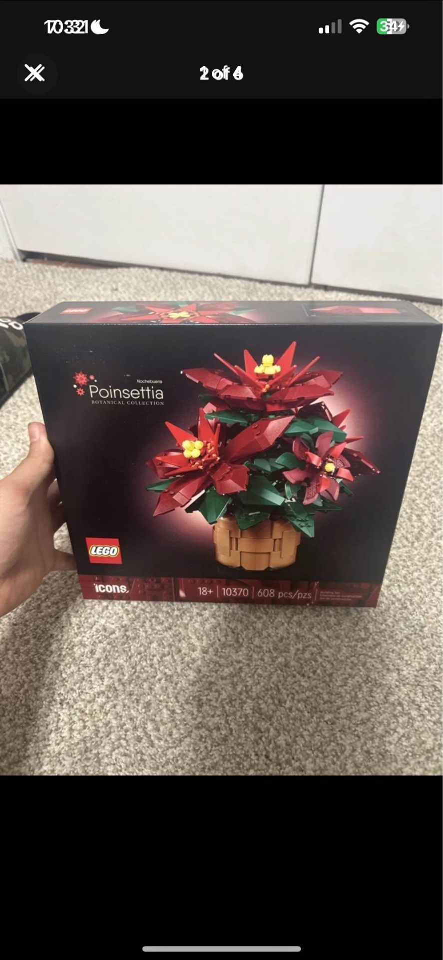 Lego Poinsettia