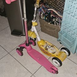 2 KID CHILD SCOOTERS $10 EACH