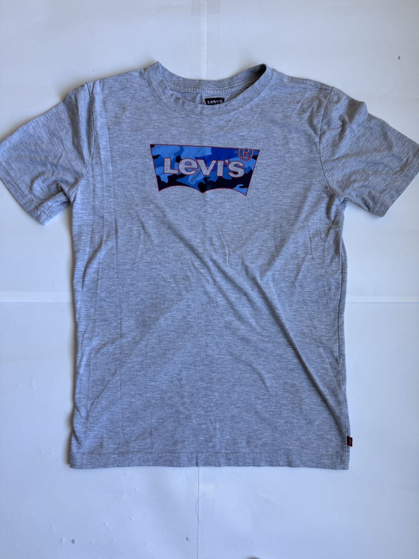 Boys Classic Levi’s Gray Casual Tee Short Sleeve XL