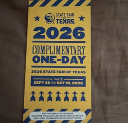 State Fair Ticket
