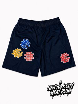 Eric Emanuel EE Mesh Shorts Navy size L