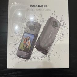 Insta360 X4 8k 360 action camera floor model 