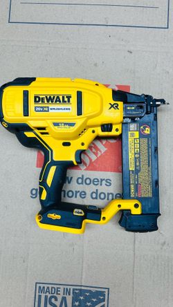 Dewalt 18 bradnailer tool only