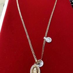 14k Gold Chain & Charm New 12.7 Grams 