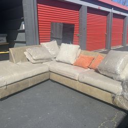 L sectional couches
