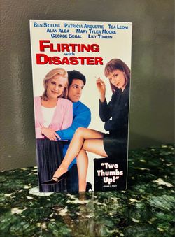 Physical Media! Clever Comedy! “FLIRTING WITH DISASTER” on VHS