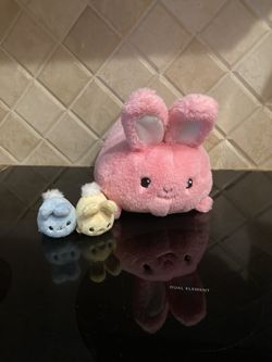 FAO Schwarz Mother Bunny and Two Babies 