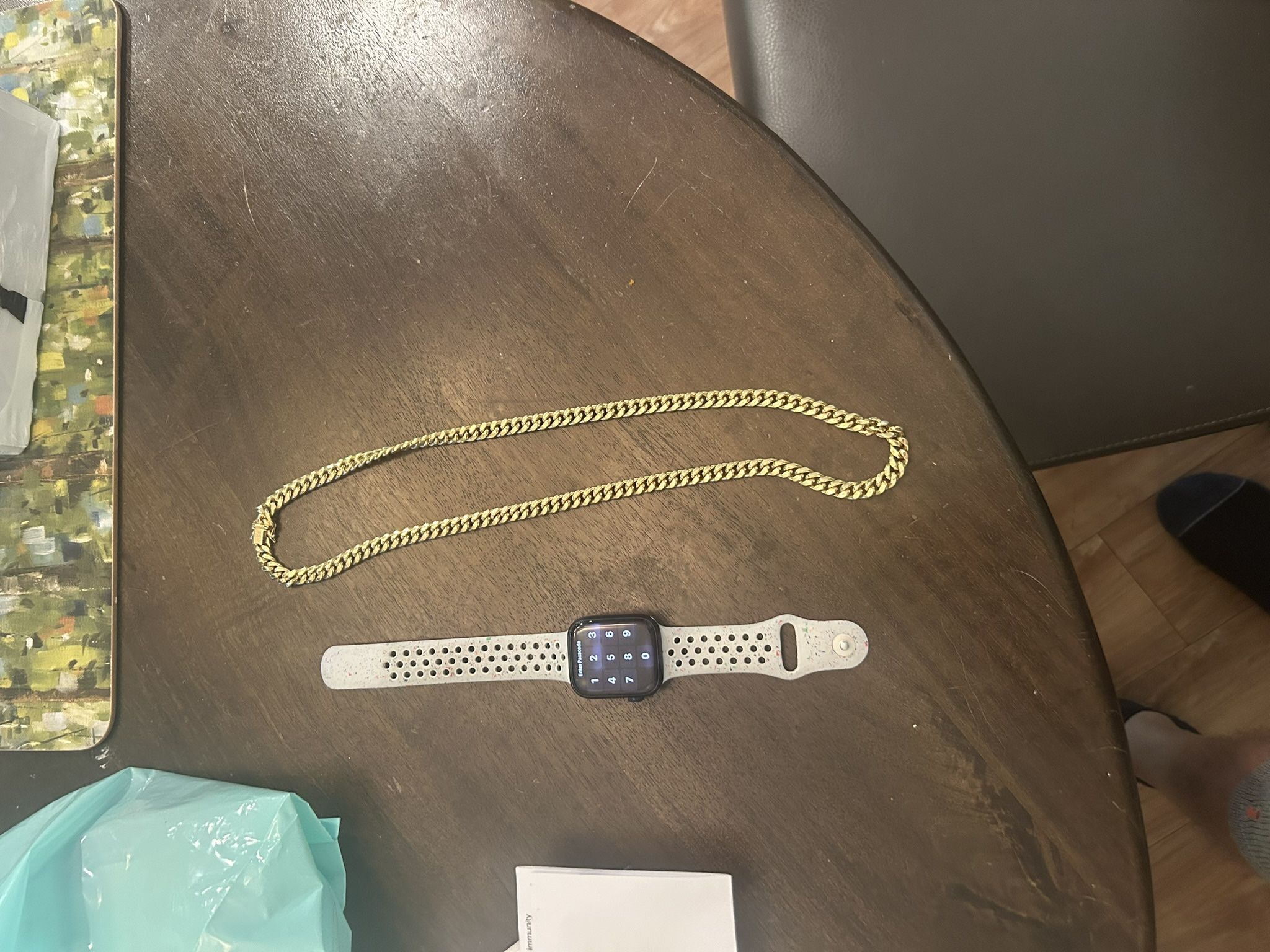 14K Cuban Link, 28"