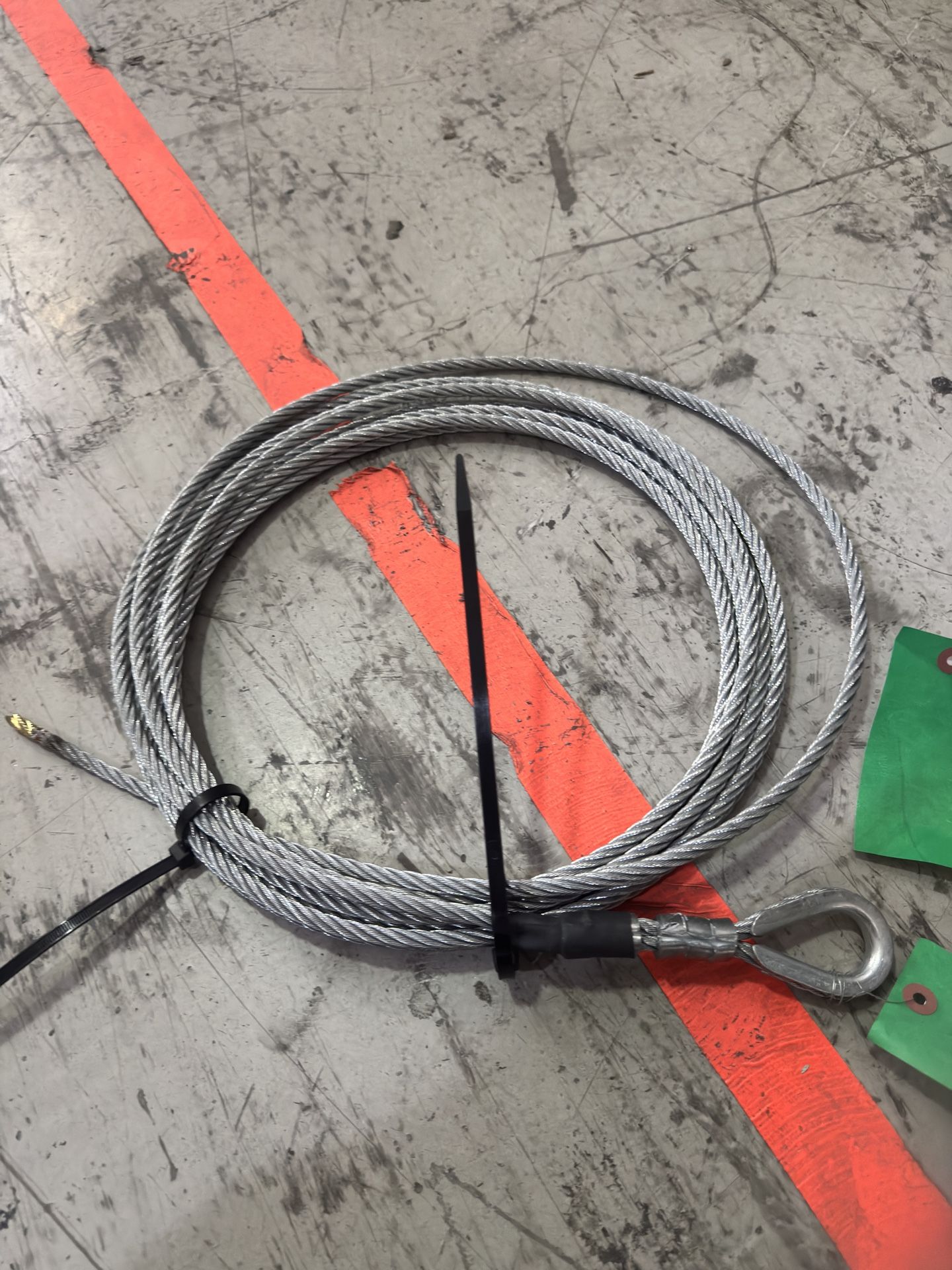 HOIST, WIRE LIFT ROPE ASSY, 8M M, 5X26FC
