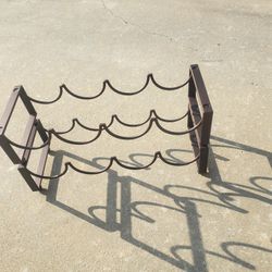 Metal Wine Bottle Holders For Counter Two Pieces $20 Firm Cash Only Pick Up Only Northeast Fresnoons