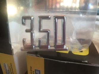 65-67 350 Front Fender Emblem