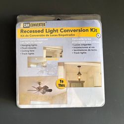 The Can Converter R56 Recessed Light Conversion Kit - Ceiling Fan