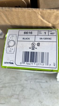 Leviton 5 Amp, 120 Volt Ac 60Hz, Single-Pole,