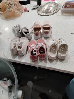6 Pair Kids Shoes Sz 10-13 
