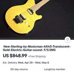 Electric Guitar By Musicman