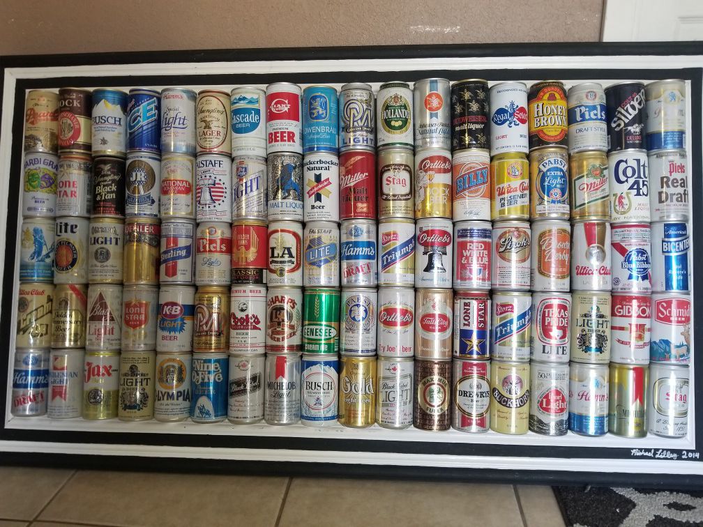 Vintage Can Wall Decor