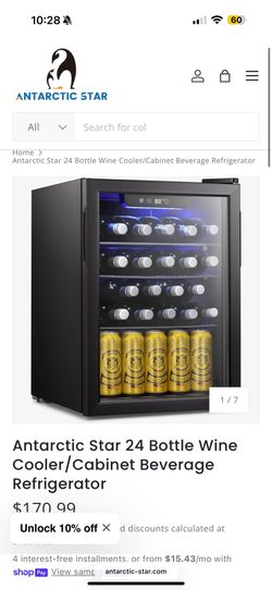 Wine cooler mini frige