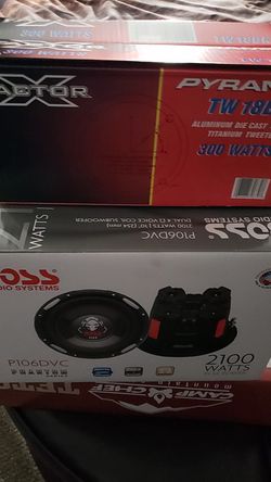 Speaker 12 y 2 tweeters 300 what