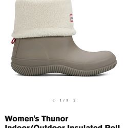 Size 10 Hunter Winter Boots Womans