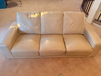 Leather Sofa, love sit & chair living room set