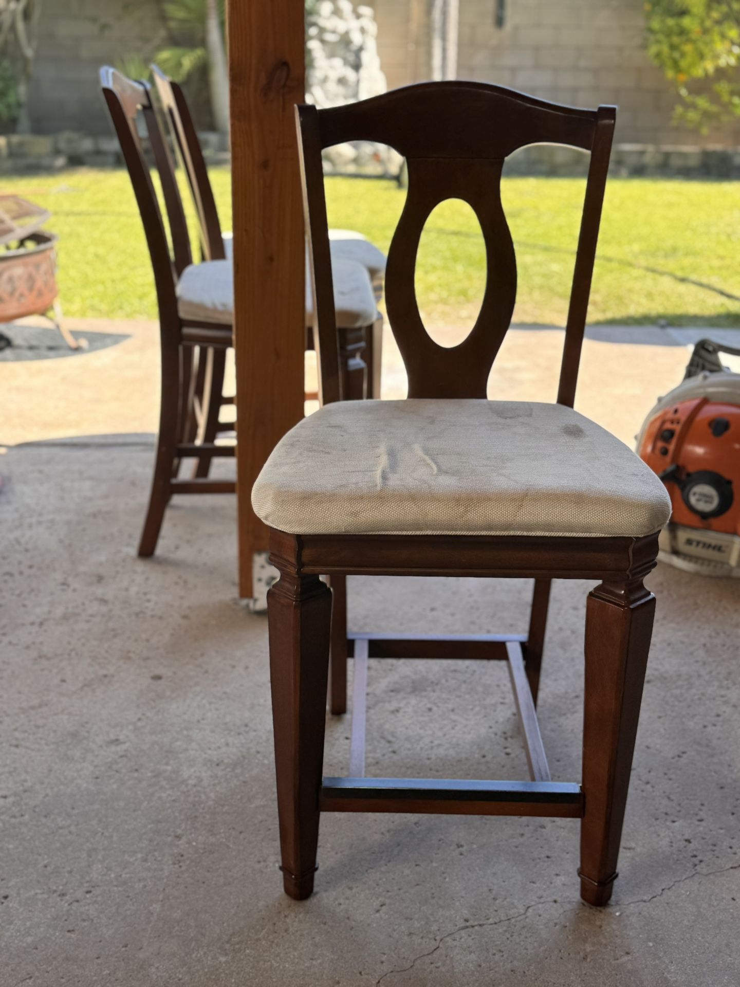4 Dining Table High Chairs