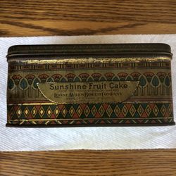 Fruit Cake Tin (Collector Item)