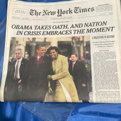 Obama Sworn In New York Times 