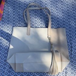 Tan Large Tote Bag