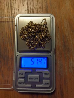 24" Gold Necklace 51.47 grams