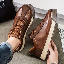 Sports Shoes, Thick-Soled Non-Slip Casual Versatile Shoes, Men'S Spring All-Season Wear, 2026 New Model, Spring Thick-Soled Non-Slip Versatile Casual 
