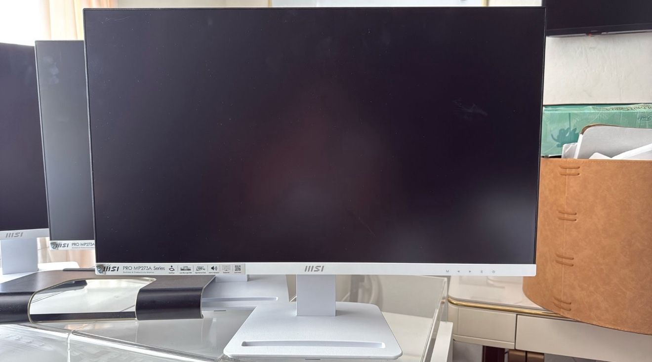 TWO (2) MSI Pro MP273AW 27" IPS LCD 100Hz Free Sync Monitors