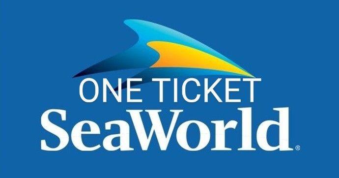 Seaworld- One Ticket Only 