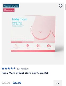 Frida mom breast care kit