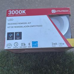 4  3inch LED Recessed Kit