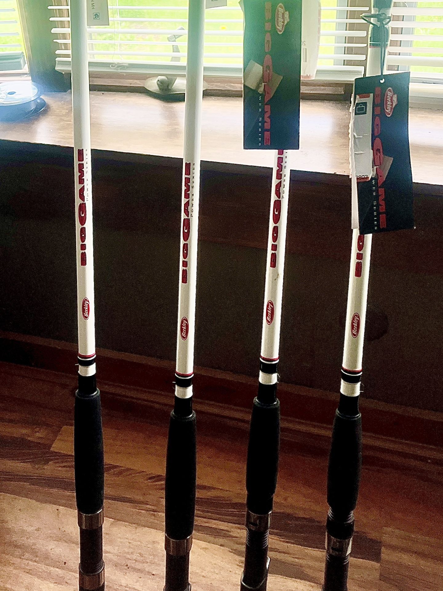 New. Unused. Berkley Big Game Spinning Rods