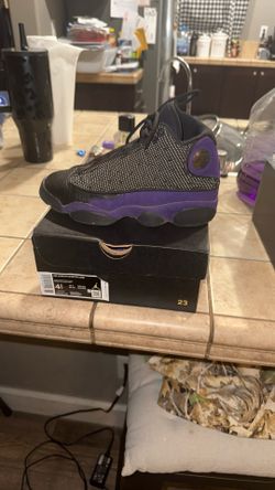 Jordan 13 Court Purple GS Size 4.5