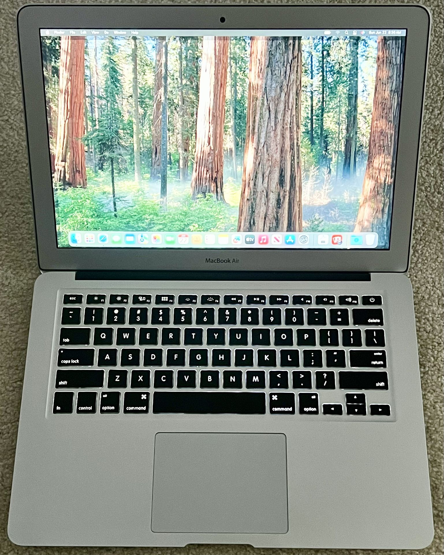 Apple MacBook Air 13.3” A1466 Mid-2012 Sequoia i5-3427U 1.8GHz 8GB 128GB M.2 NVMe