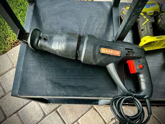 🔥 WARRIOR 6-AMP DEMOLITION RECIPROCATING SAW: 180° ROTATING HANDLE 🔥