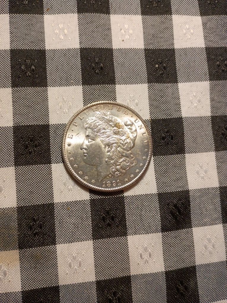 1891-S Key Date Morgan Silver Dollar Uncirculated 