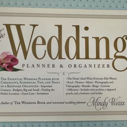 Wedding Planner - Keepsake Organizer $10