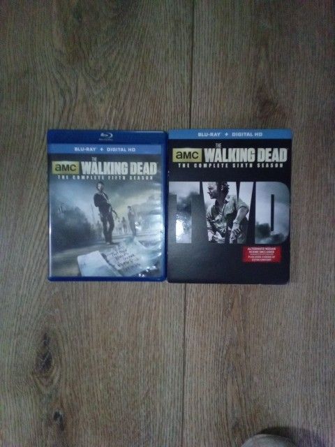 The Walking Dead Season 5 And 6 Blu-ray